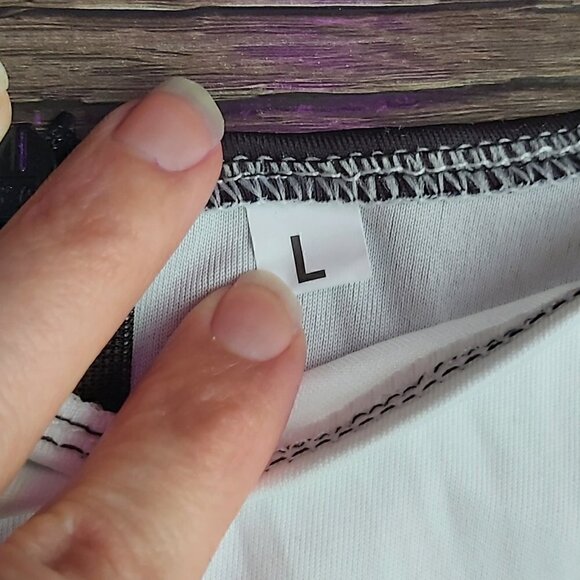 NWOT Elegant Blue Geometric Pencil Dress - Picture 5 of 5